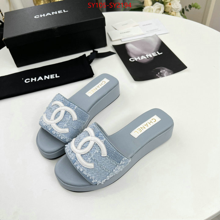 Women Shoes-Chanel 2023 replica wholesale cheap sales online ID: SY2194 $: 105USD