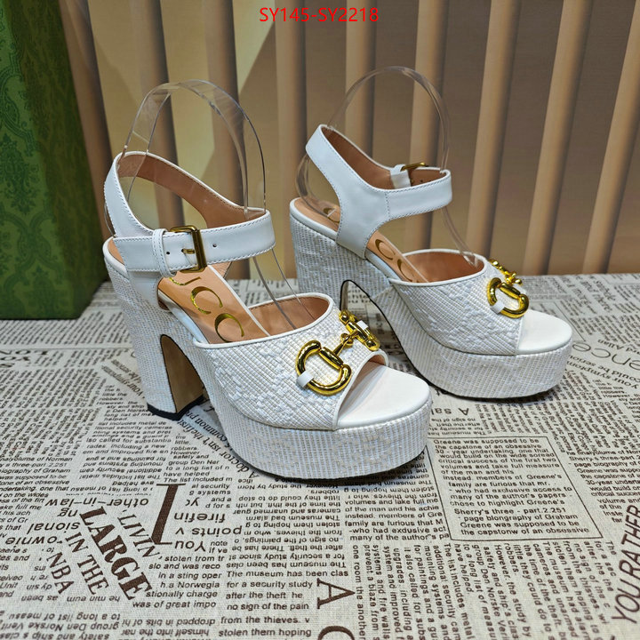 Women Shoes-Gucci buy 1:1 ID: SY2218 $: 145USD