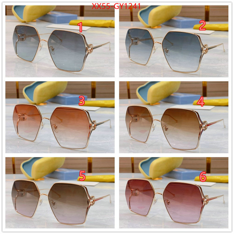 Glasses-Gucci,quality aaaaa replica ID: GY1241,$: 55USD