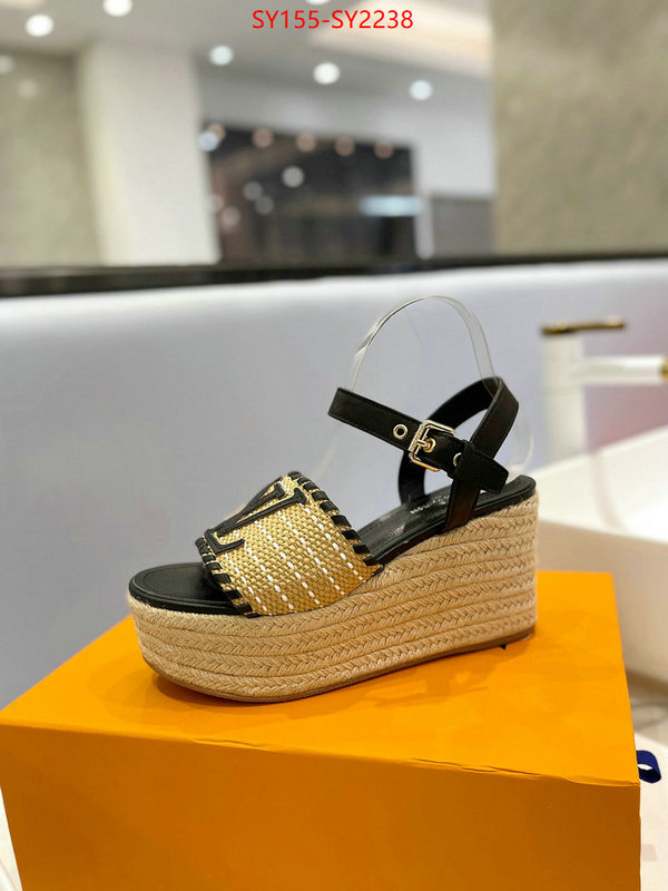 Women Shoes-LV luxury fashion replica designers ID: SY2238 $: 155USD