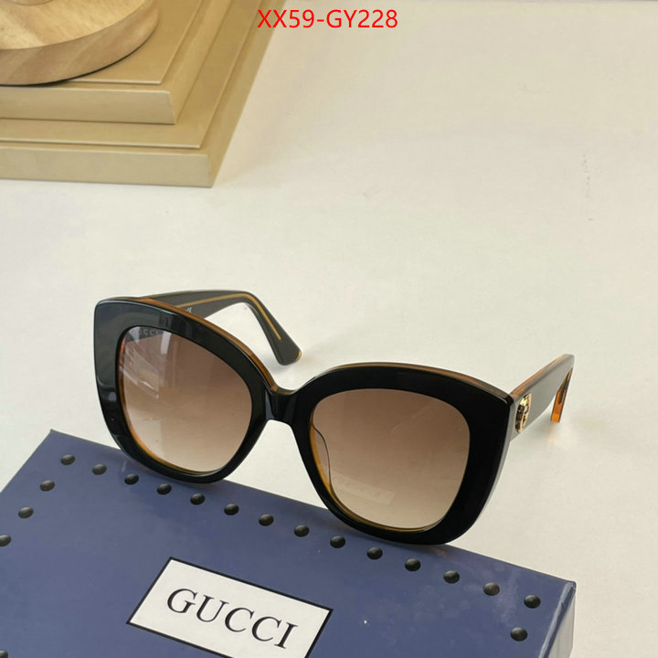 Glasses-Gucci,wholesale china ID: GY228,$: 59USD