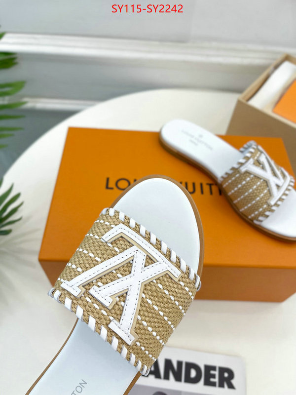 Women Shoes-LV best wholesale replica ID: SY2242 $: 115USD