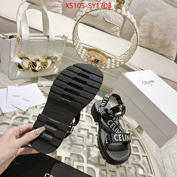 Women Shoes-CELINE,luxury ID: SY1703,$: 105USD