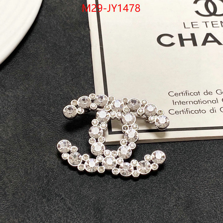 Jewelry-Chanel,replica shop ID: JY1478,$: 29USD