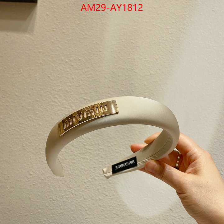 Hair band-MIU MIU luxury 7 star replica ID: AY1812 $: 29USD