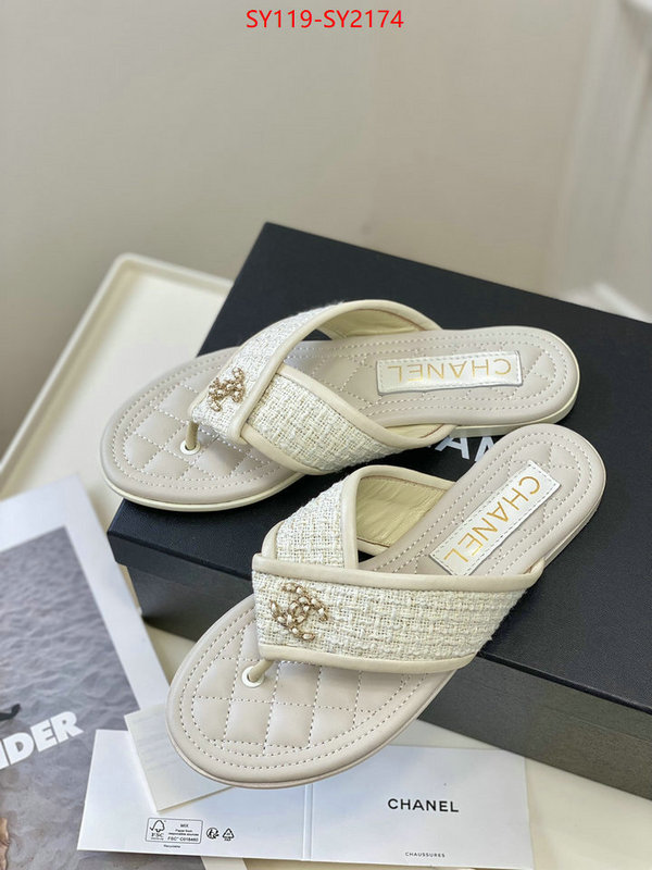 Women Shoes-Chanel aaaaa+ class replica ID: SY2174 $: 119USD