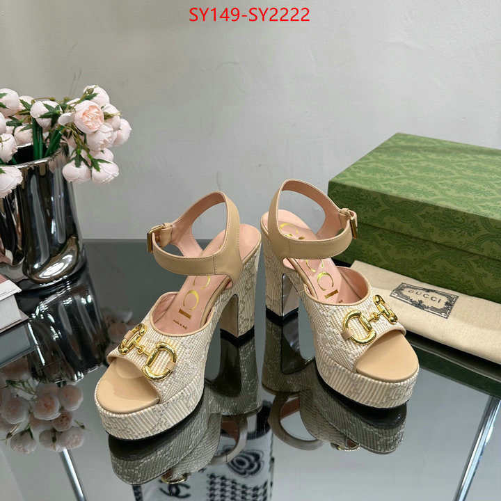 Women Shoes-Gucci wholesale sale ID: SY2222 $: 149USD