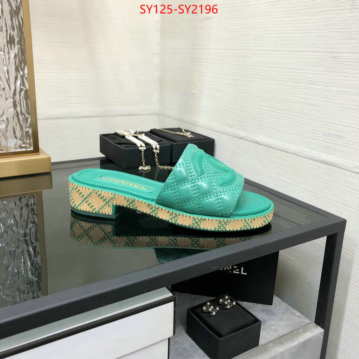 Women Shoes-Chanel where to find the best replicas ID: SY2196 $: 125USD