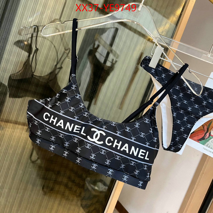 Swimsuit-Chanel,wholesale imitation designer replicas ID: YE9749,$: 37USD