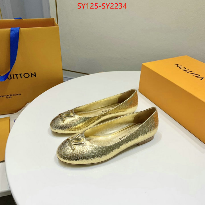 Women Shoes-LV the highest quality fake ID: SY2234 $: 125USD