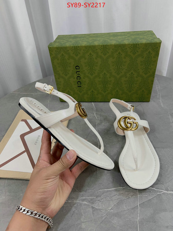 Women Shoes-Gucci designer replica ID: SY2217 $: 89USD