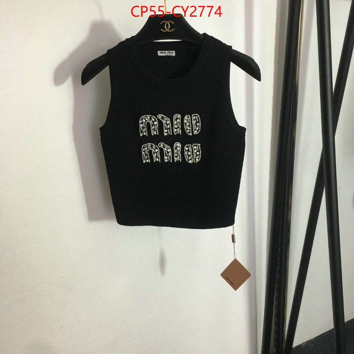 Clothing-MIU MIU buying replica ID: CY2774 $: 55USD