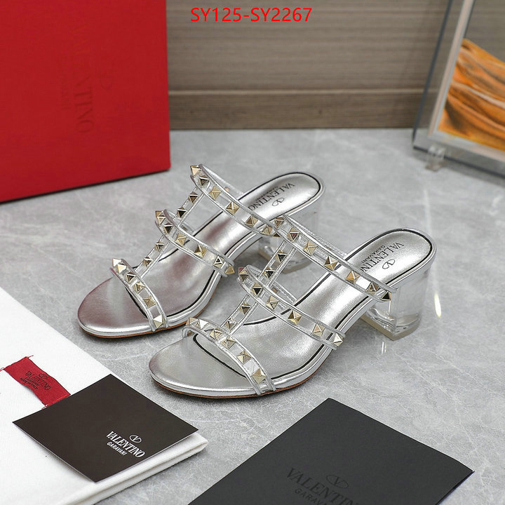 Women Shoes-Valentino replica 2023 perfect luxury ID: SY2267 $: 125USD