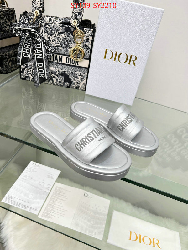 Women Shoes-Dior knockoff highest quality ID: SY2210 $: 109USD