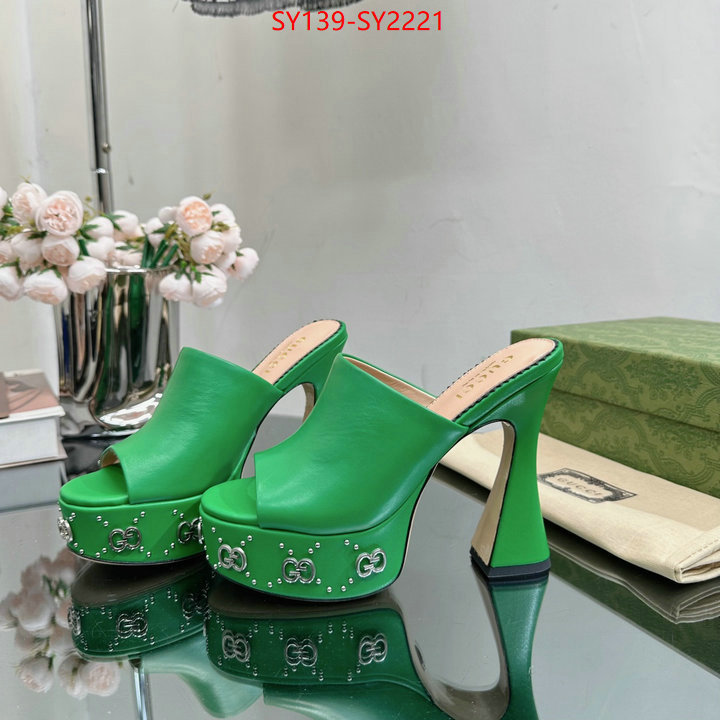 Women Shoes-Gucci shop ID: SY2221 $: 139USD