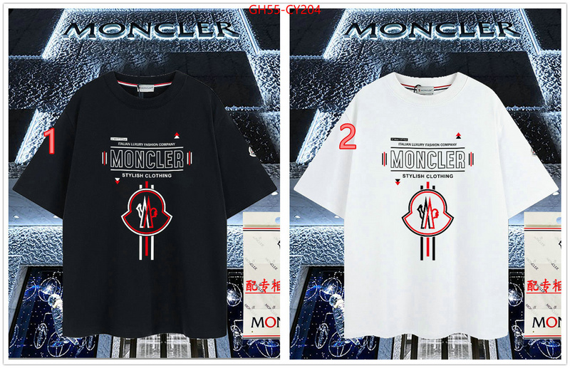 Clothing-Moncler,what is a counter quality ID: CY204,$: 55USD