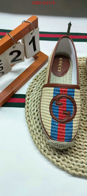 Women Shoes-Gucci online shop ID: SY2118 $: 85USD