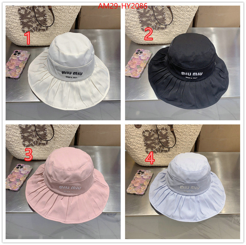 Cap(Hat)-Miu Miu online from china designer ID: HY2086 $: 29USD