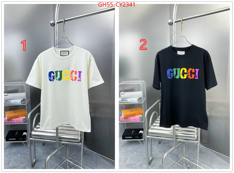 Clothing-Gucci the quality replica ID: CY2341 $: 55USD