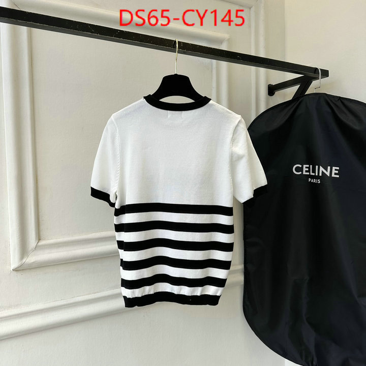 Clothing-Celine,2023 perfect replica designer ID: CY145,$: 65USD