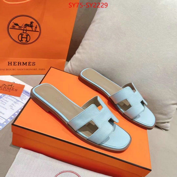 Women Shoes-Hermes best replica new style ID: SY2229 $: 75USD