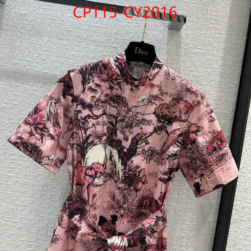 Clothing-Dior wholesale imitation designer replicas ID: CY2016 $: 115USD