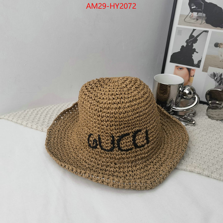 Cap(Hat)-Gucci buy aaaaa cheap ID: HY2072 $: 29USD