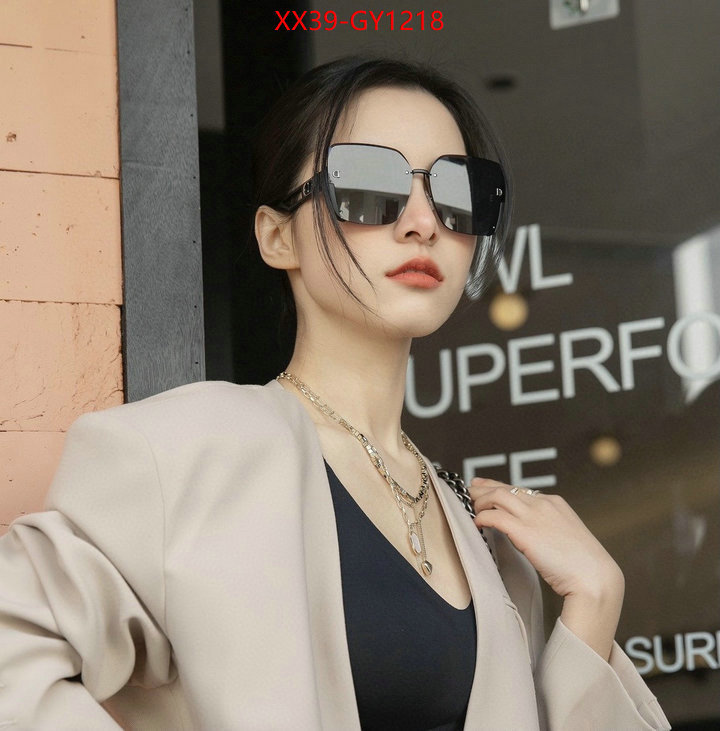 Glasses-Dior,fake designer ID: GY1218,$: 39USD