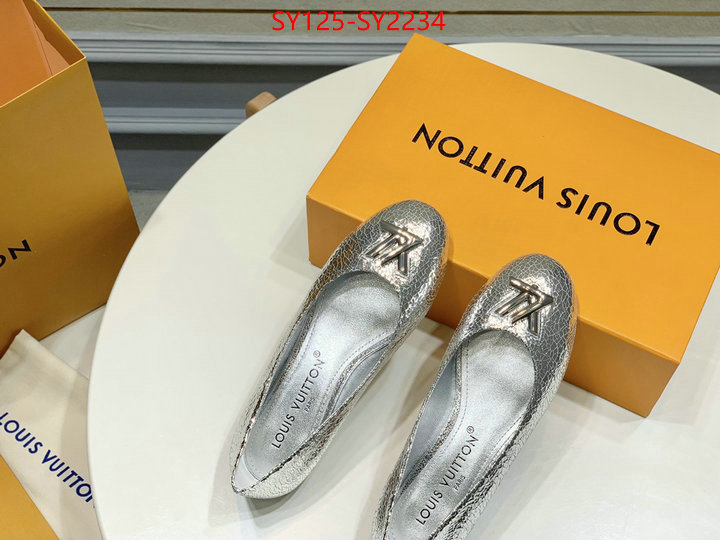 Women Shoes-LV the highest quality fake ID: SY2234 $: 125USD