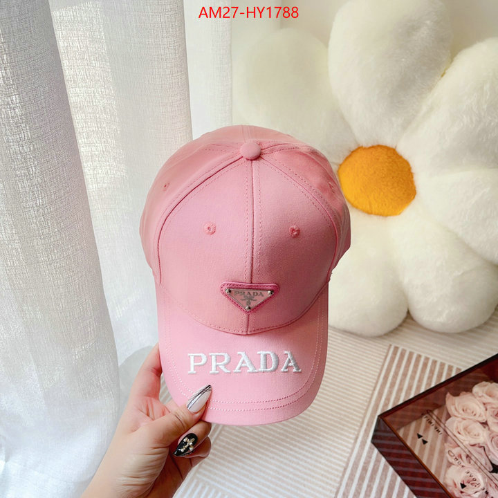 Cap(Hat)-Prada where can i buy the best 1:1 original ID: HY1788 $: 27USD