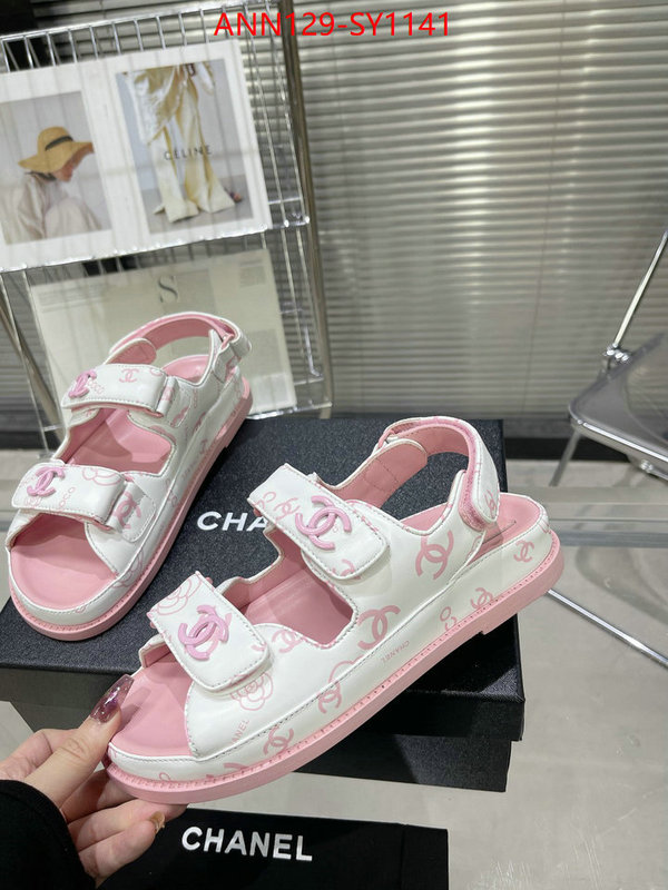Women Shoes-Chanel,sale outlet online ID: SY1141,$: 129USD
