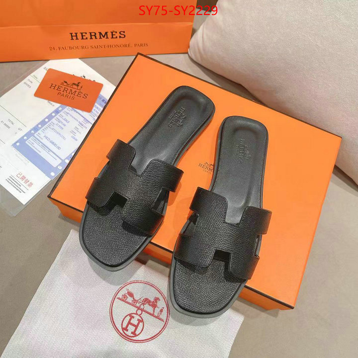 Women Shoes-Hermes best replica new style ID: SY2229 $: 75USD