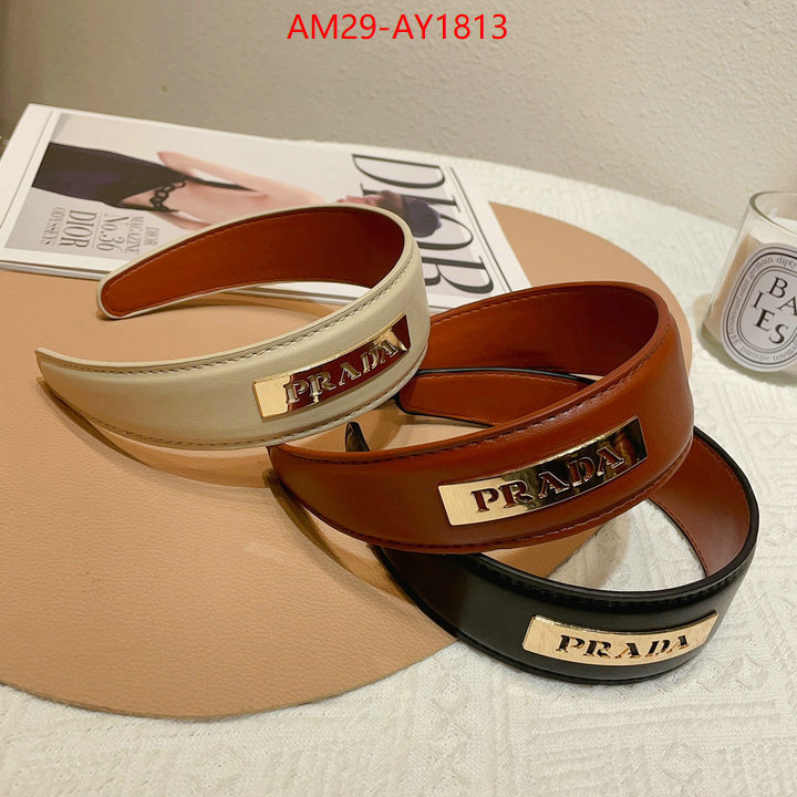 Hair band-Prada are you looking for ID: AY1813 $: 29USD