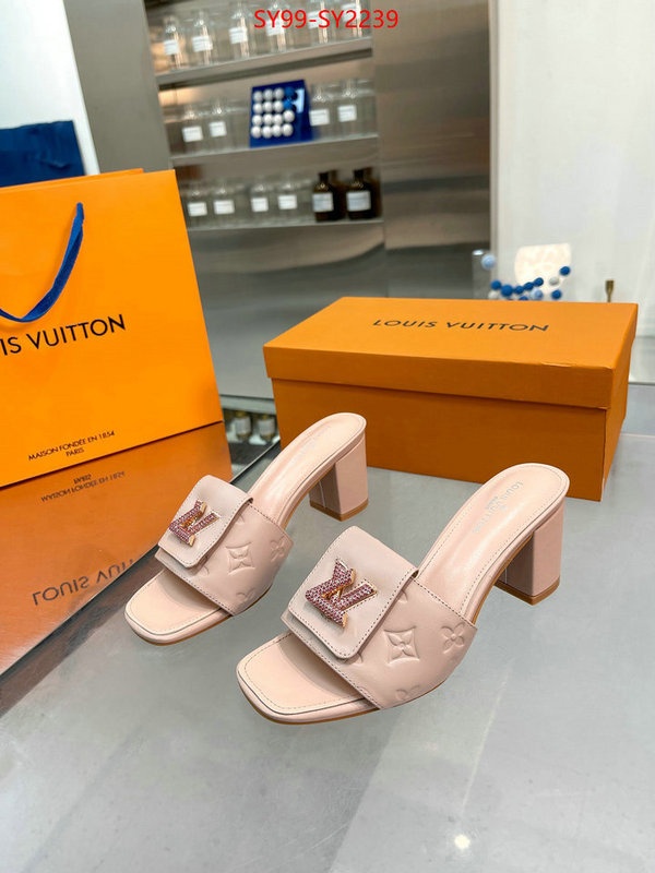 Women Shoes-LV exclusive cheap ID: SY2239 $: 99USD