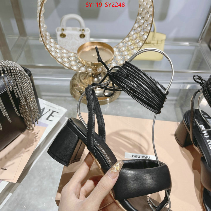Women Shoes-Miu Miu where to buy replicas ID: SY2248 $: 119USD