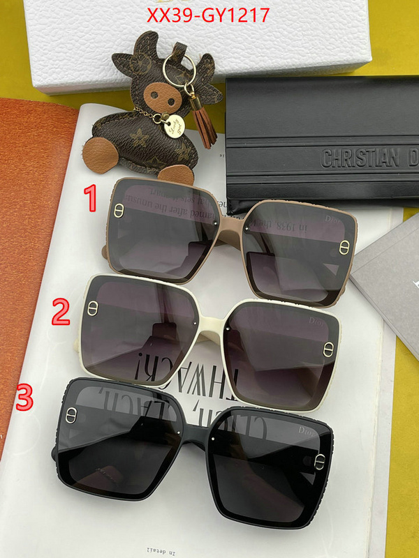 Glasses-Dior,top fake designer ID: GY1217,$: 39USD