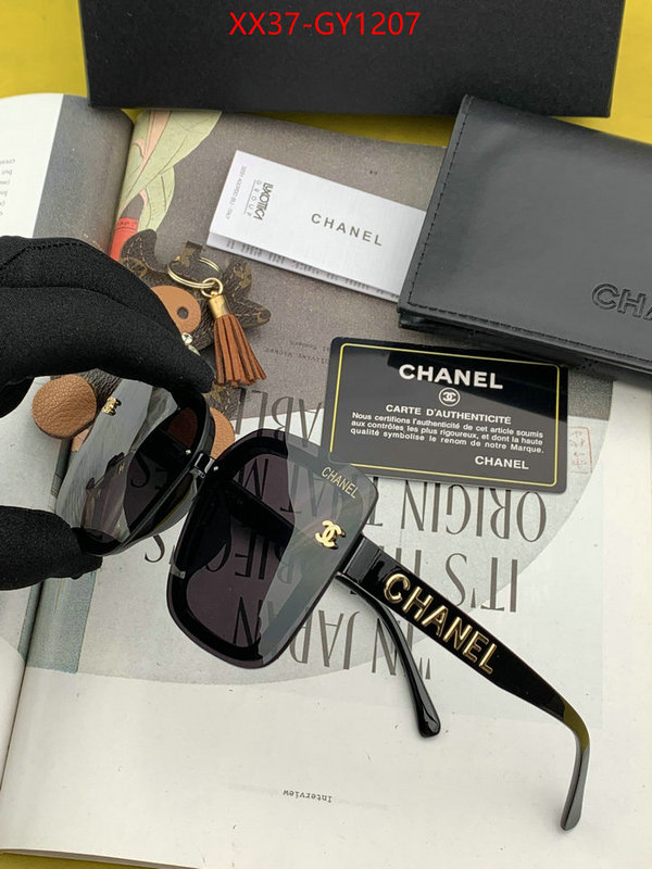 Glasses-Chanel,high quality customize ID: GY1207,$: 37USD