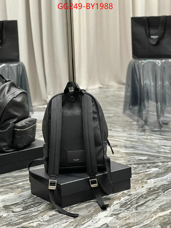 YSL Bags(TOP)-Backpack- what 1:1 replica ID: BY1988 $: 249USD
