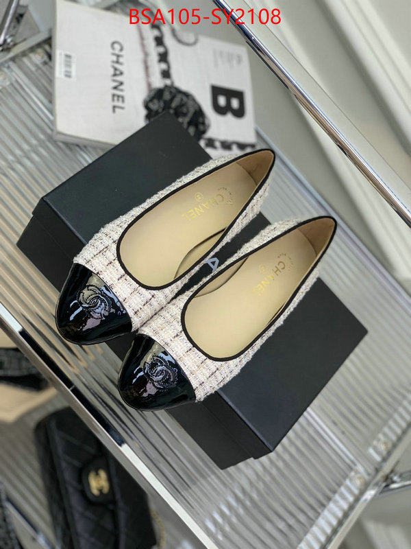 Women Shoes-Chanel best site for replica ID: SY2108 $: 105USD