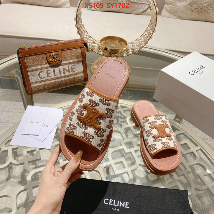 Women Shoes-CELINE,best luxury replica ID: SY1702,$: 109USD