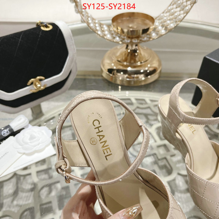 Women Shoes-Chanel replica us ID: SY2184 $: 125USD