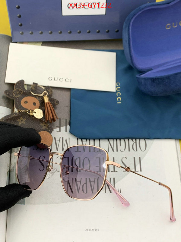Glasses-Gucci,what 1:1 replica ID: GY1232,$: 39USD