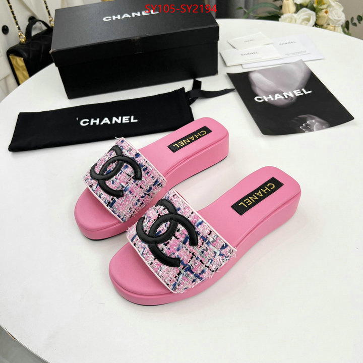 Women Shoes-Chanel 2023 replica wholesale cheap sales online ID: SY2194 $: 105USD