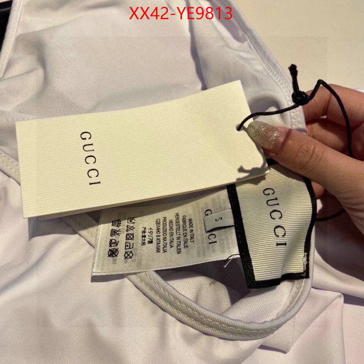 Swimsuit-GUCCI,where can i buy the best quality ID: YE9813,$: 42USD