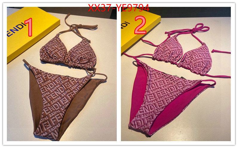 Swimsuit-Fendi,fashion ID: YE9794,$: 37USD