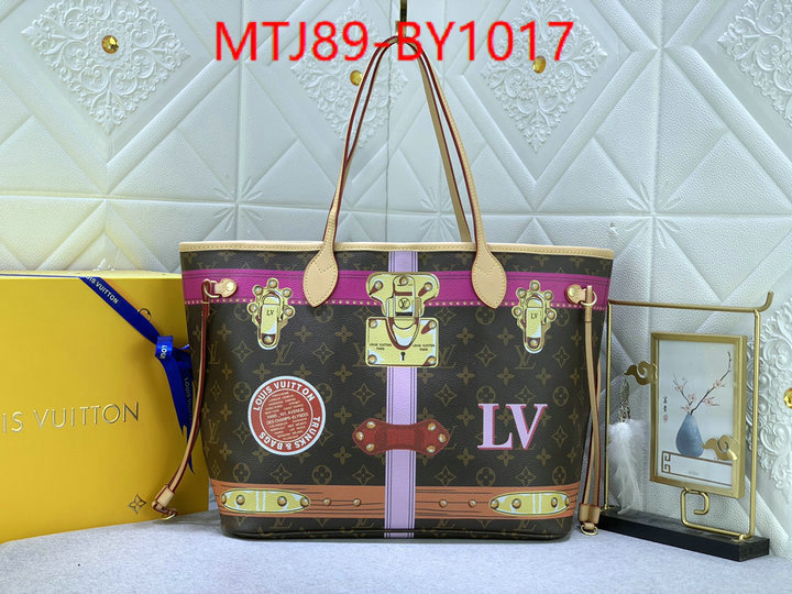 LV Bags(4A)-Neverfull-,we curate the best ID: BY1017,$: 89USD