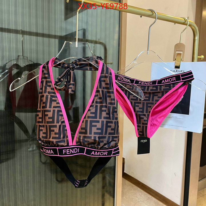 Swimsuit-Fendi,best website for replica ID: YE9788,$: 35USD