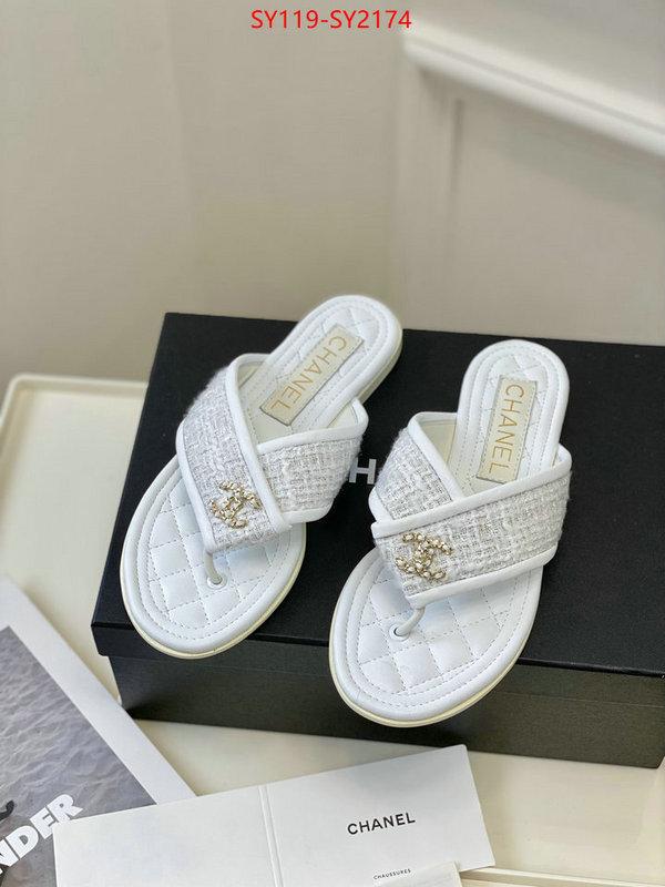 Women Shoes-Chanel aaaaa+ class replica ID: SY2174 $: 119USD