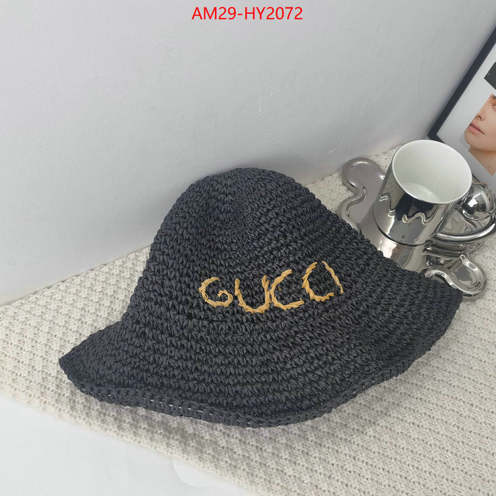 Cap(Hat)-Gucci buy aaaaa cheap ID: HY2072 $: 29USD