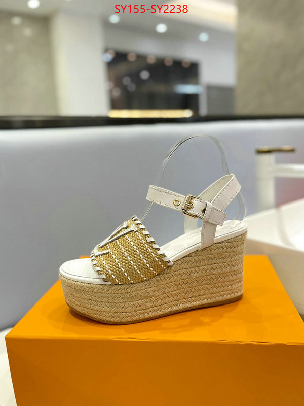 Women Shoes-LV luxury fashion replica designers ID: SY2238 $: 155USD